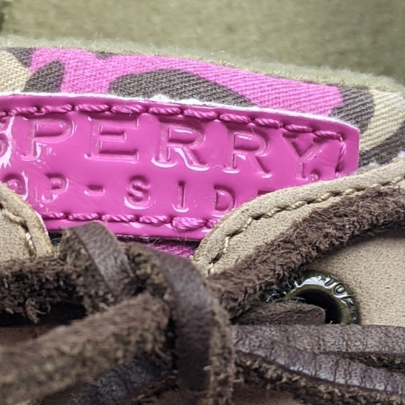 Sperry top Sider Shoe angelfish pink leopard boat shoe - Picture 2 of 10